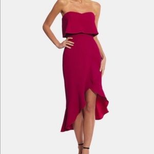 XSCAPE strapless dress size 6